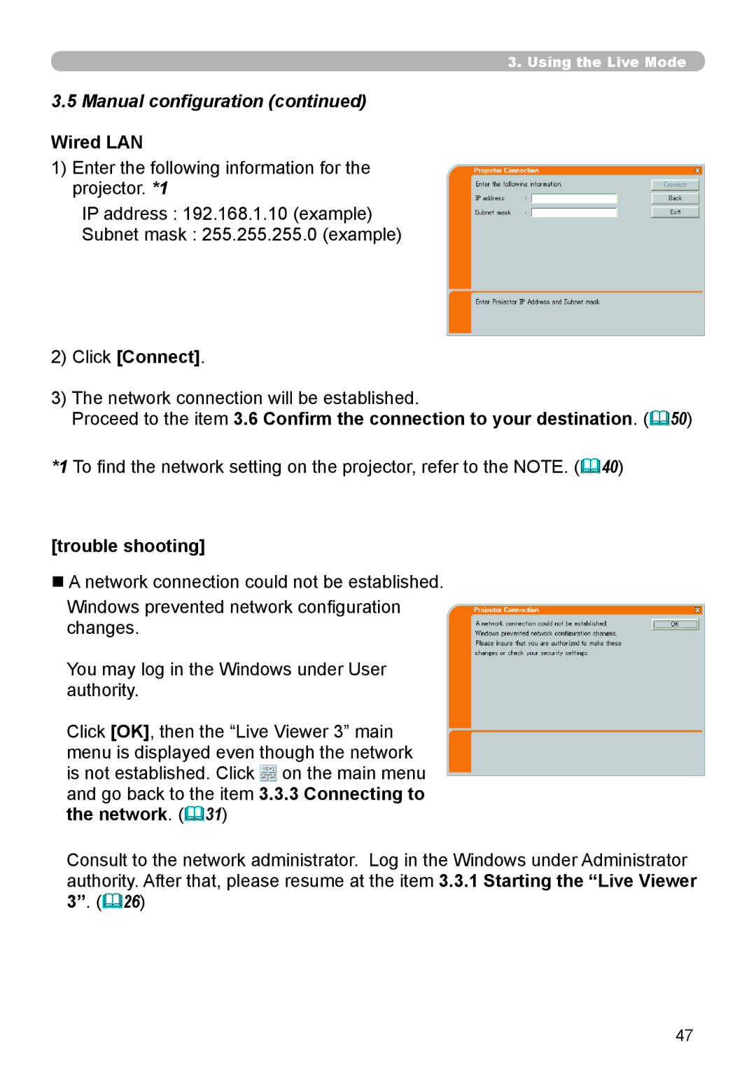 SRS Labs 8953H user manual Wired LAN 