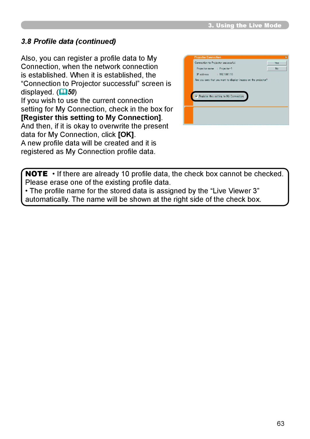 SRS Labs 8953H user manual Profile data 