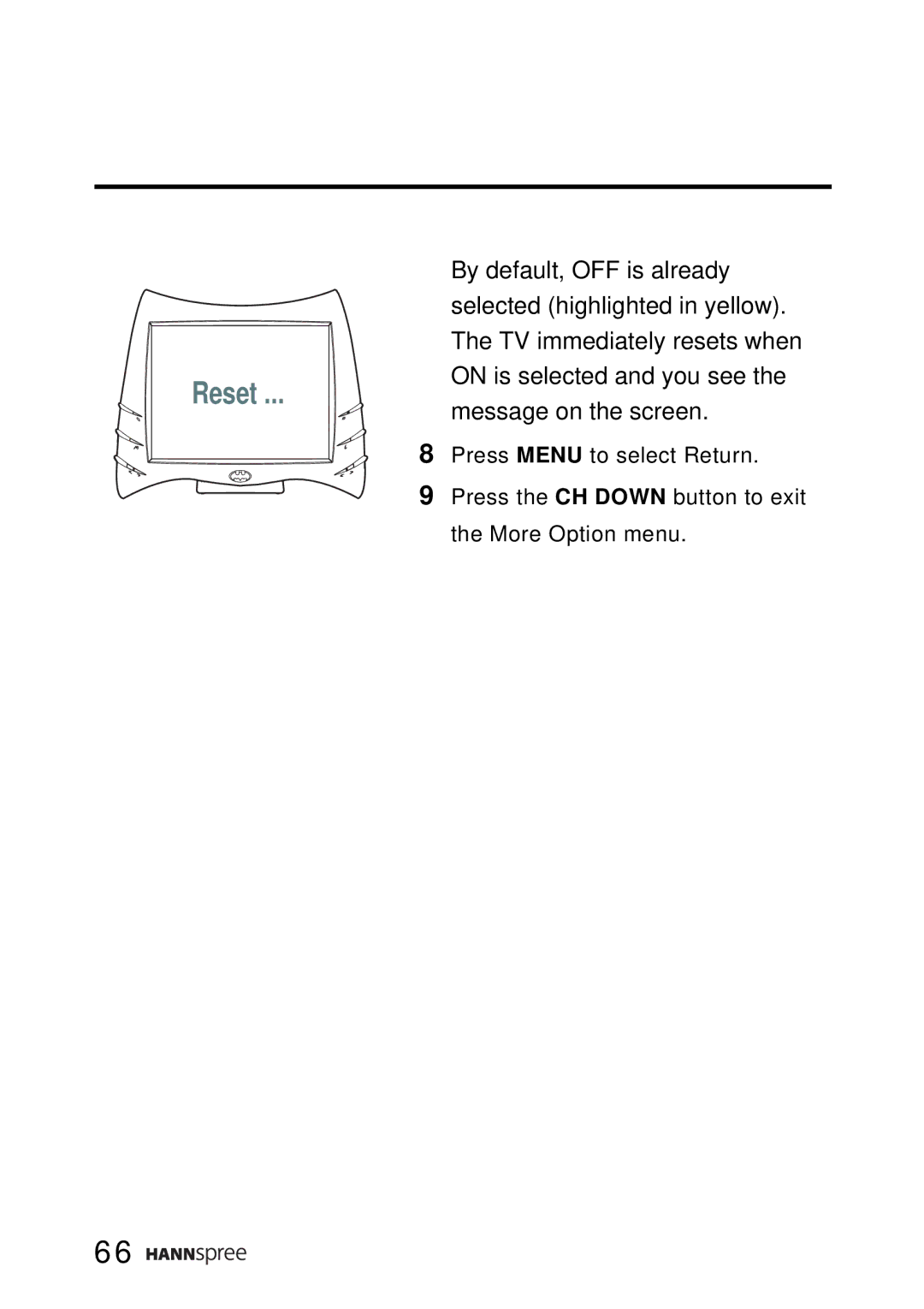 SRS Labs WT01-15A1 manual Reset 