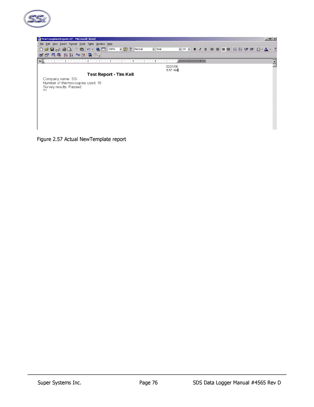 SSI America 8040, 8020 manual 