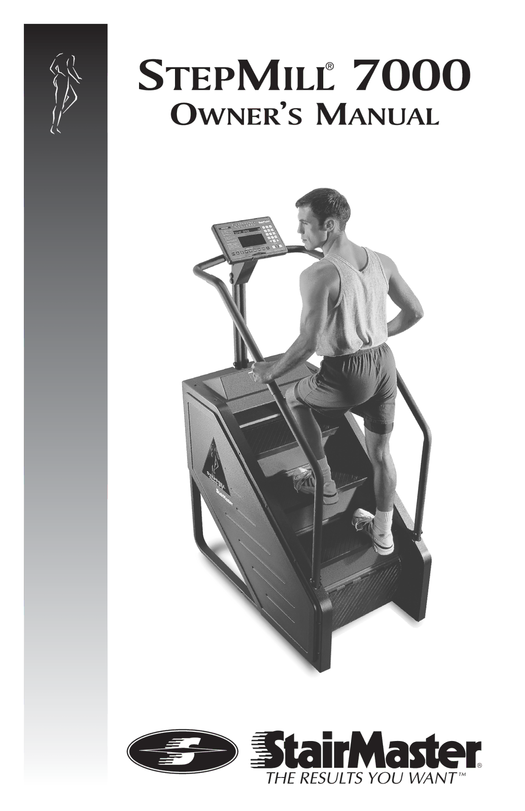 Stairmaster 7000 manual Stepmill 