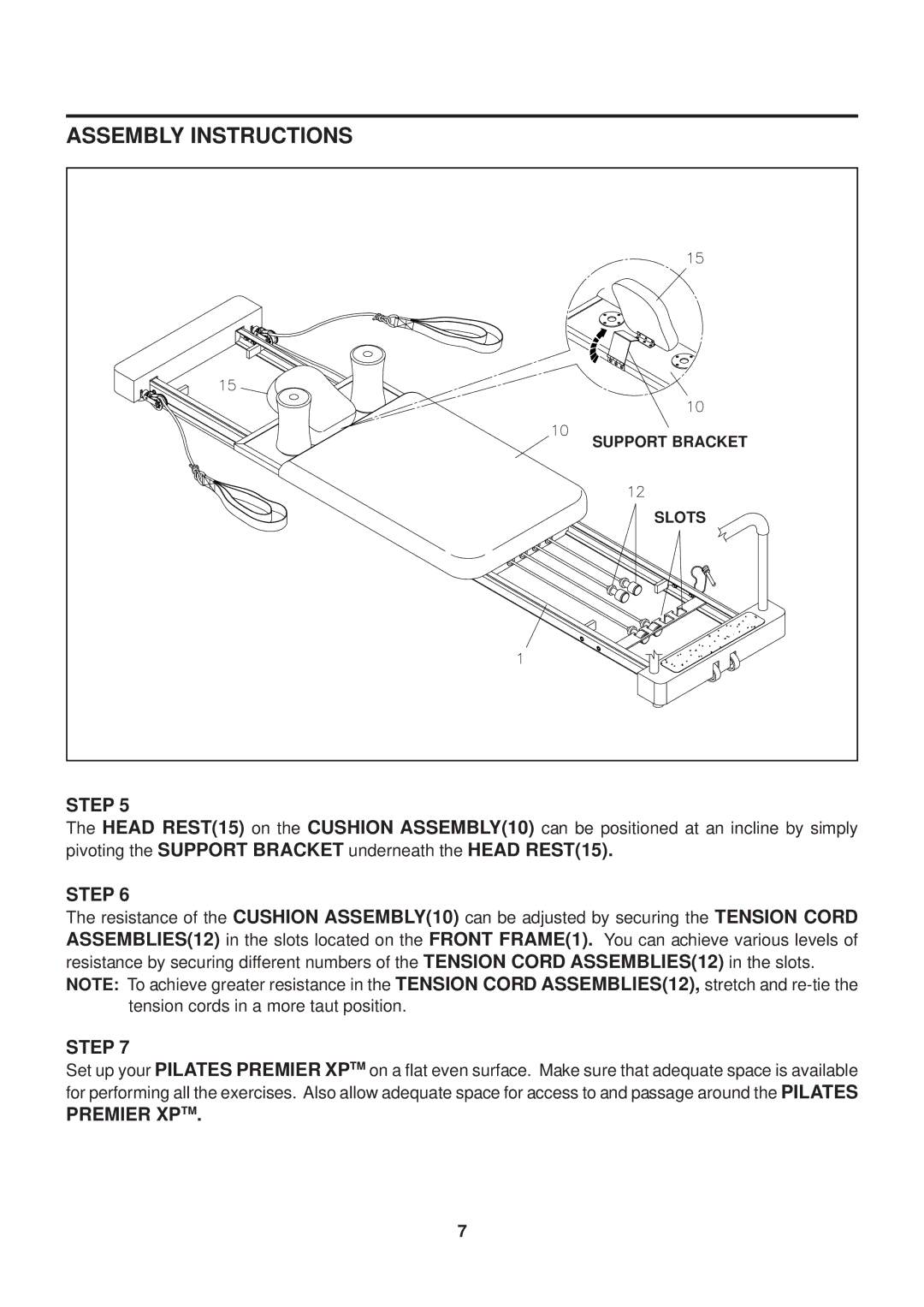 Stamina Products 55-5510C owner manual Premier Xptm 