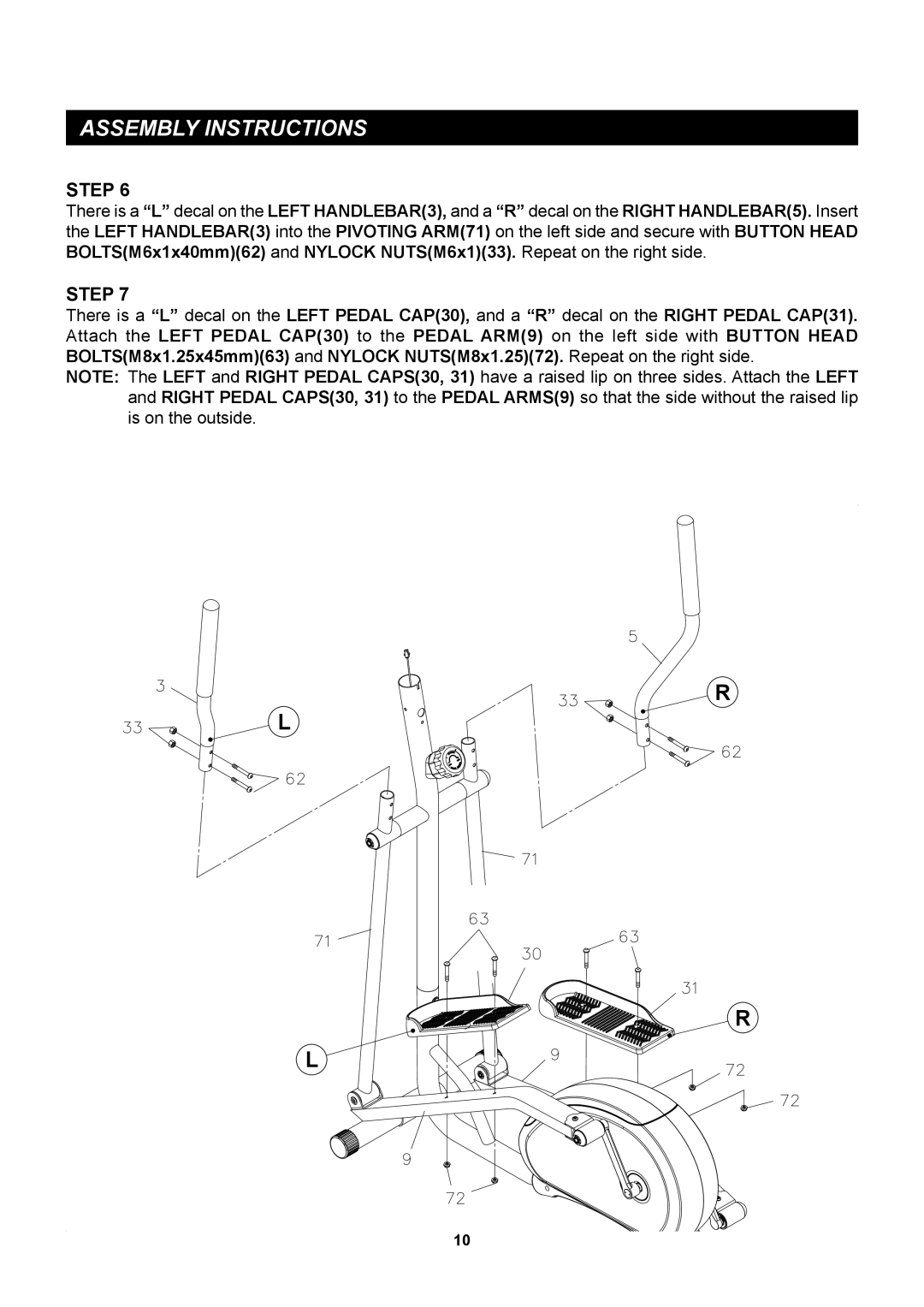 Stamina Products A550-090 owner manual Assembly Instructions 