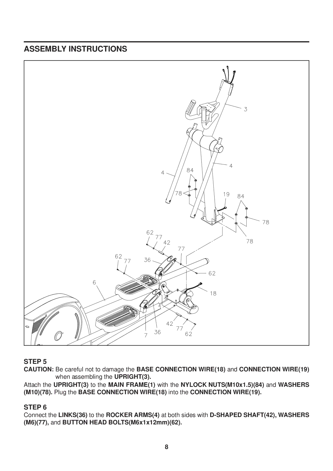 Stamina Products GX 8 owner manual Step 