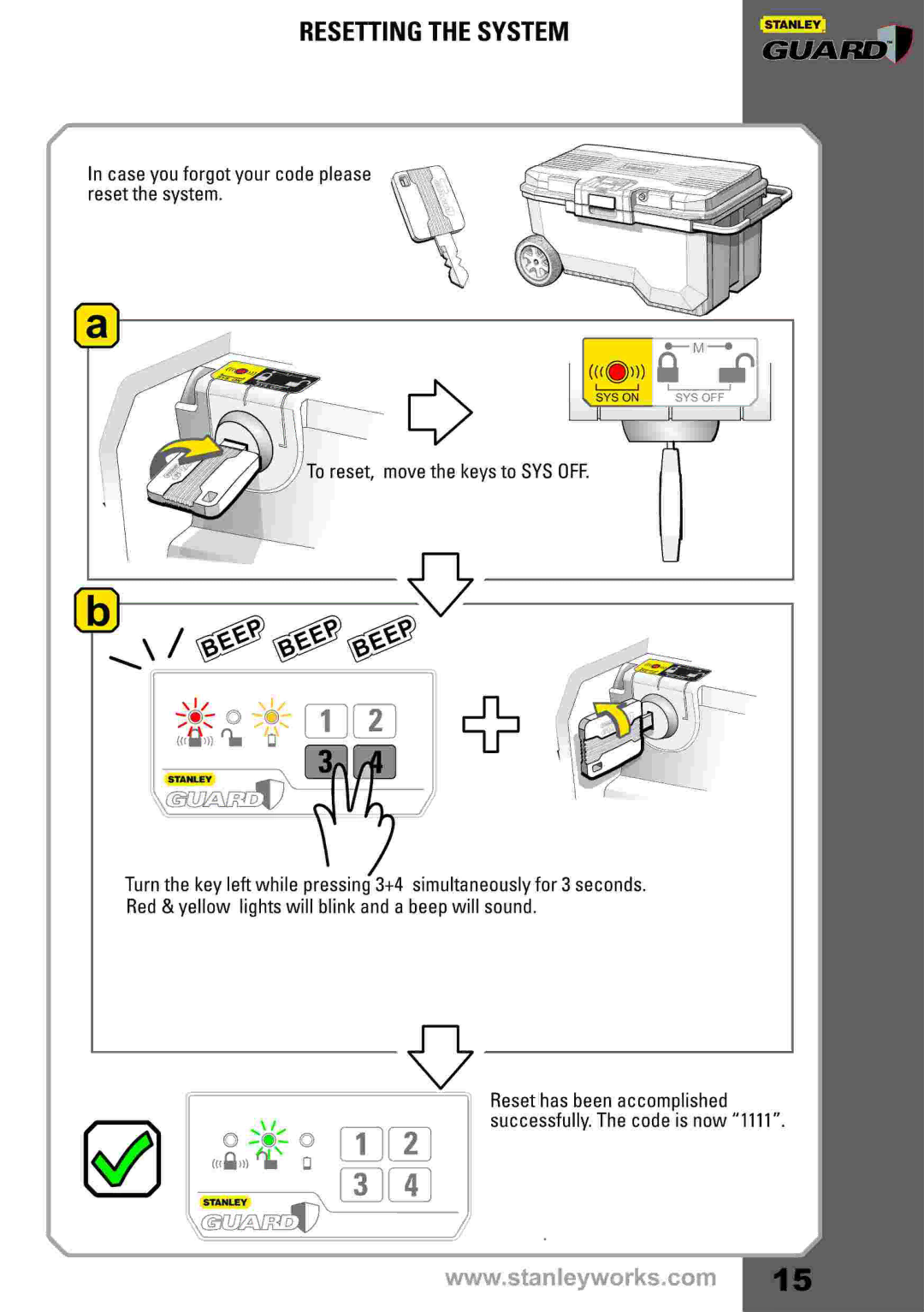 Stanley Black & Decker 36800 manual 