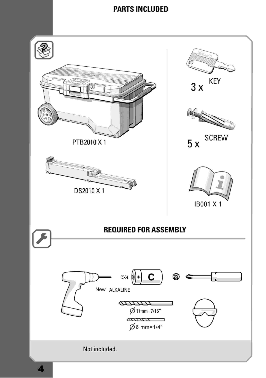 Stanley Black & Decker 36800 manual 