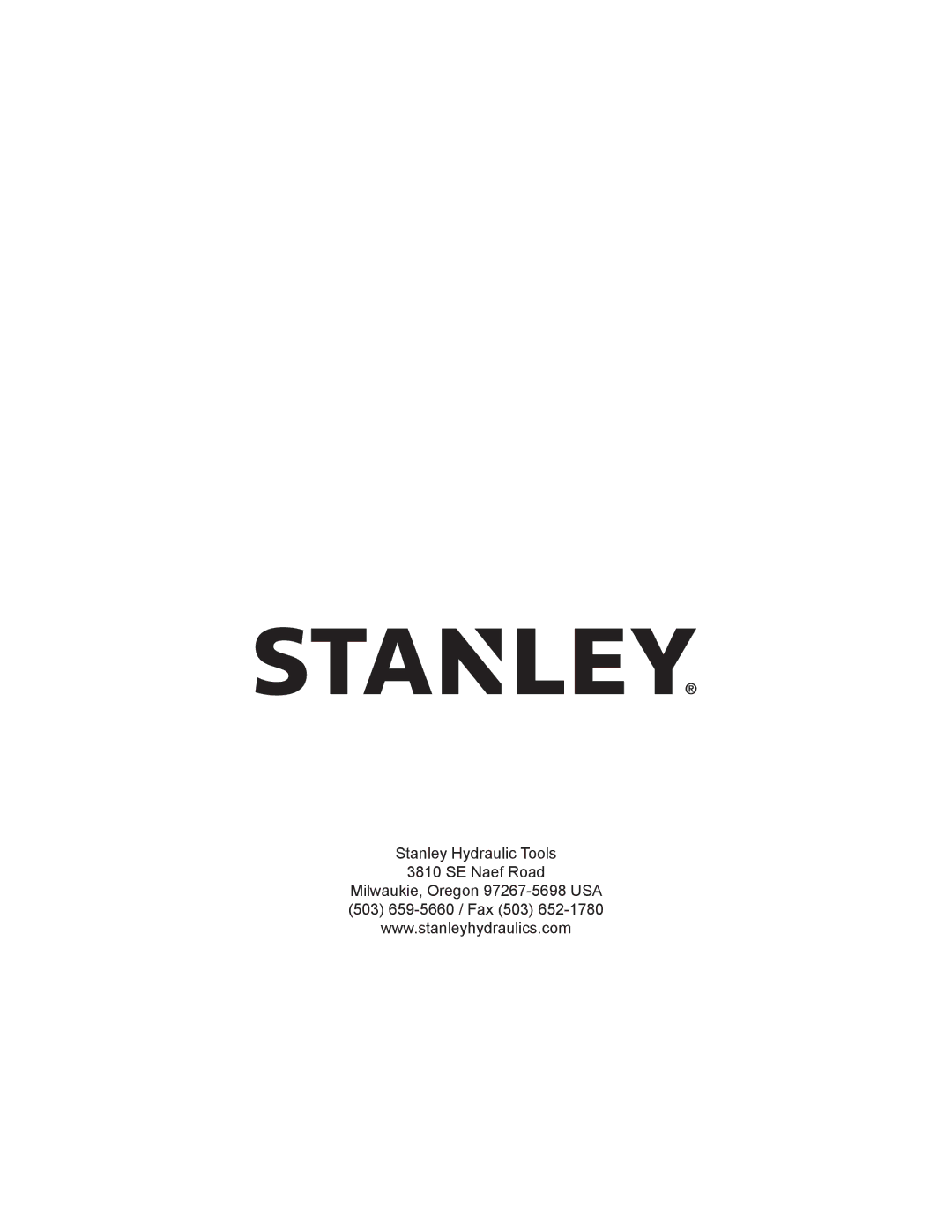 Stanley Black & Decker BR87 user manual 