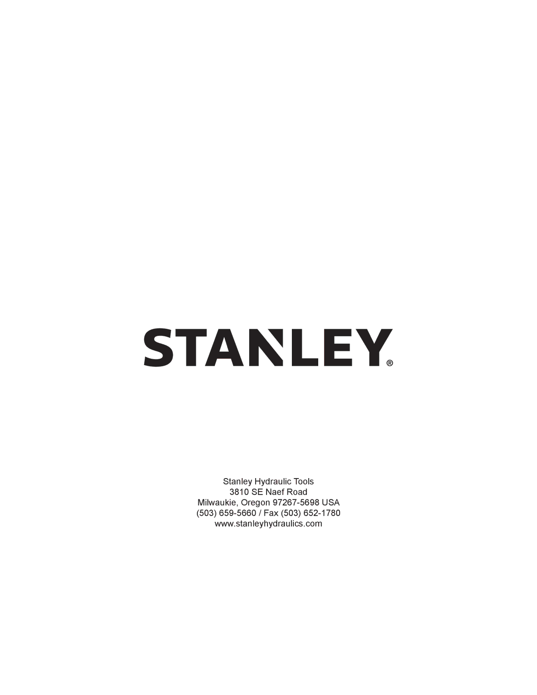 Stanley Black & Decker CO23 user manual 