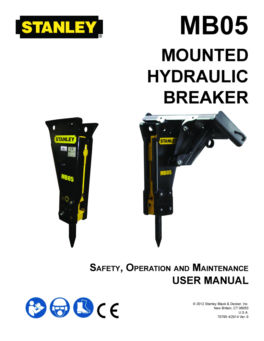 Stanley Black & Decker MB05 user manual 