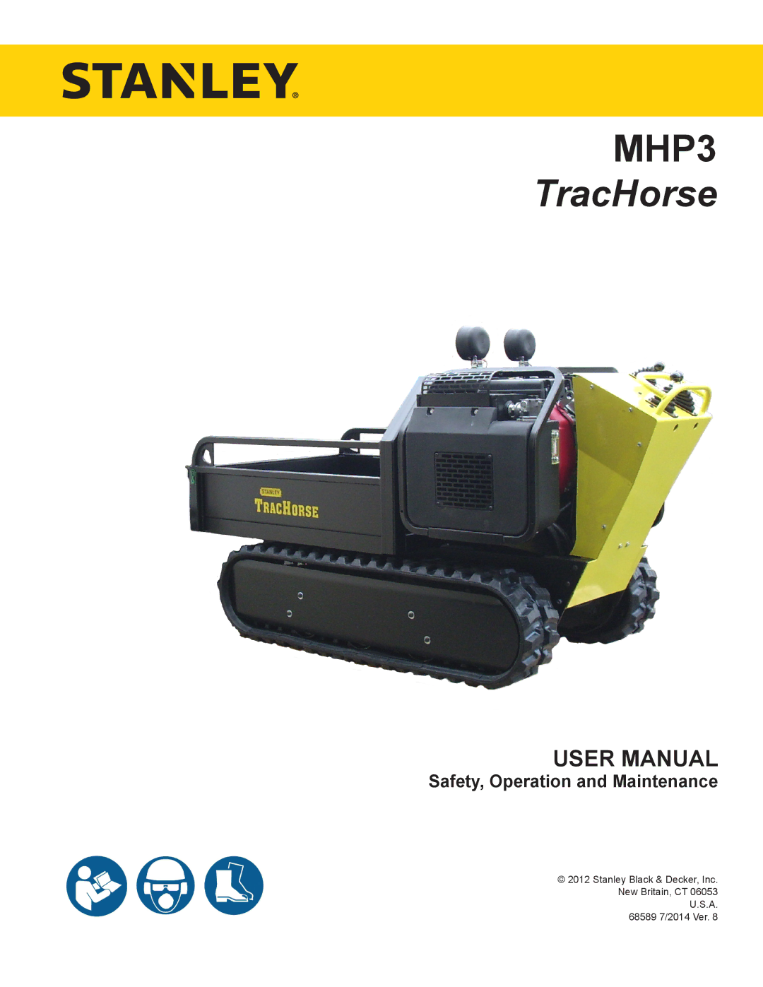 Stanley Black & Decker MHP3 user manual TracHorse 