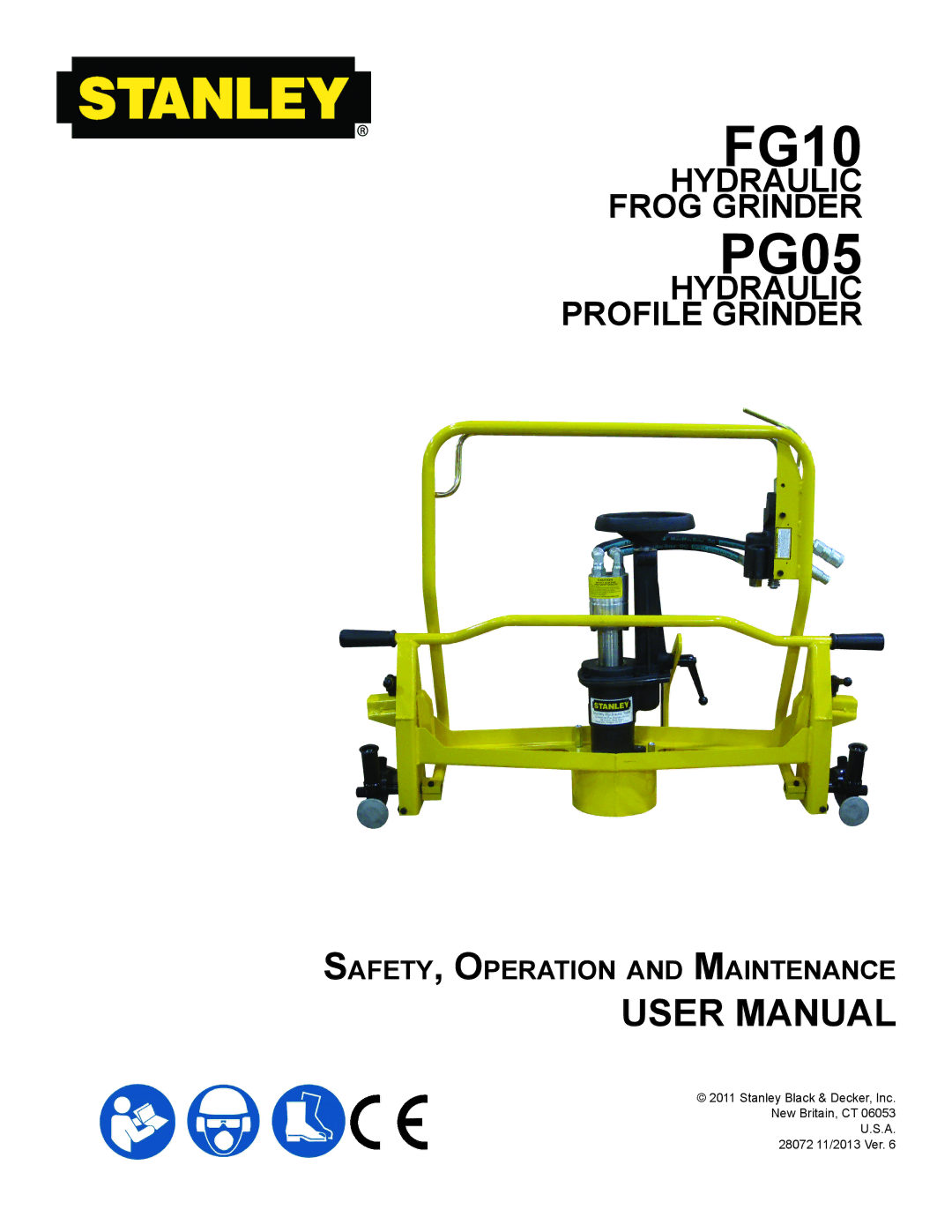 Stanley Black & Decker FG10, PG05 user manual 