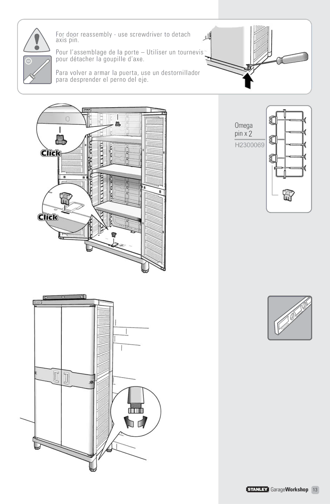 Stanley Black & Decker T3 manual H2300069 