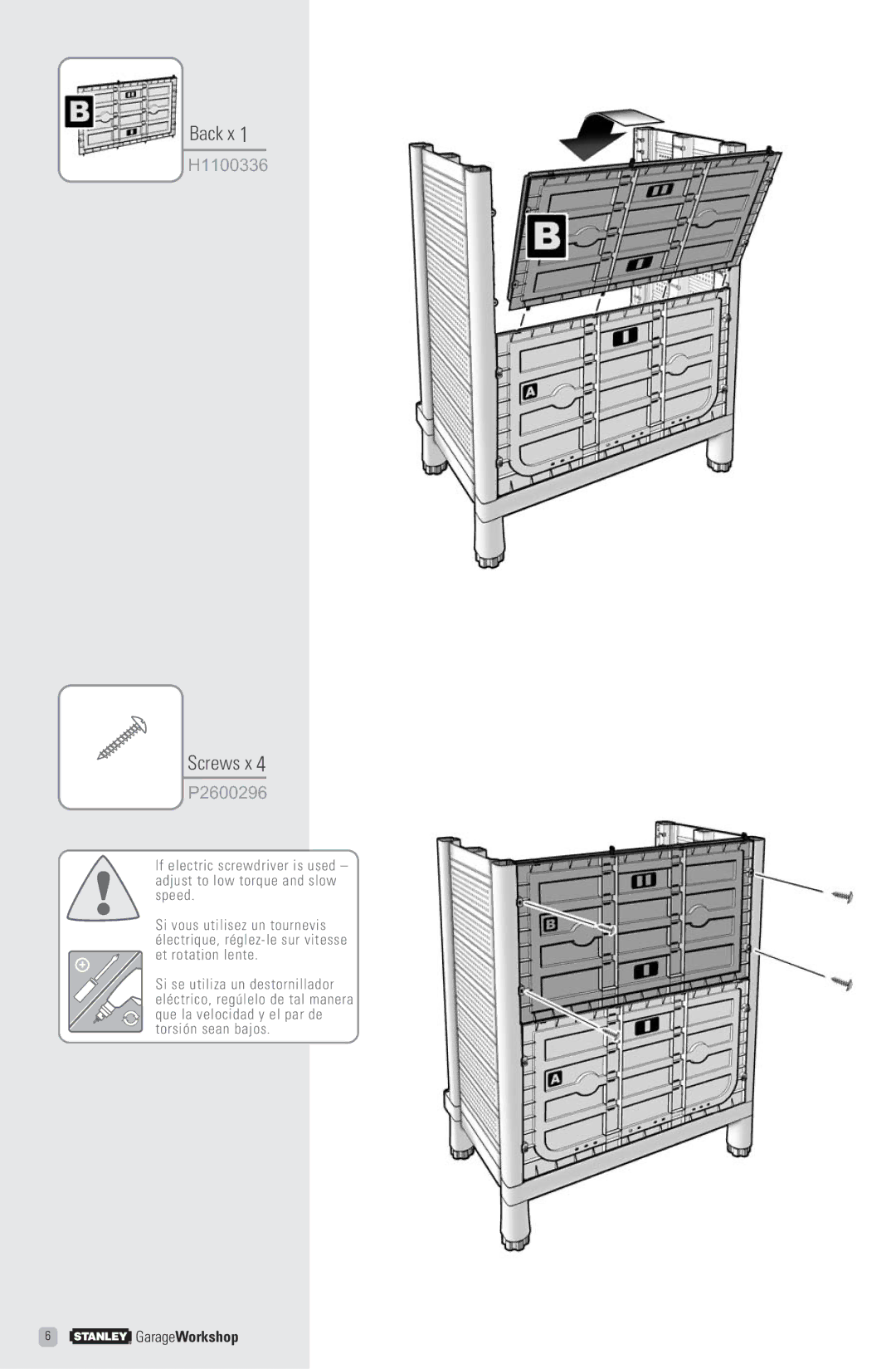 Stanley Black & Decker T3 manual H1100336 