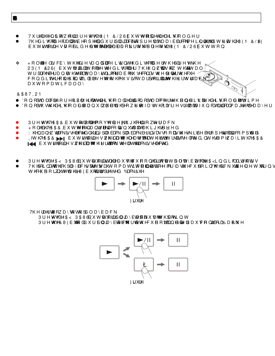 Stanton C.400 user manual Operations 