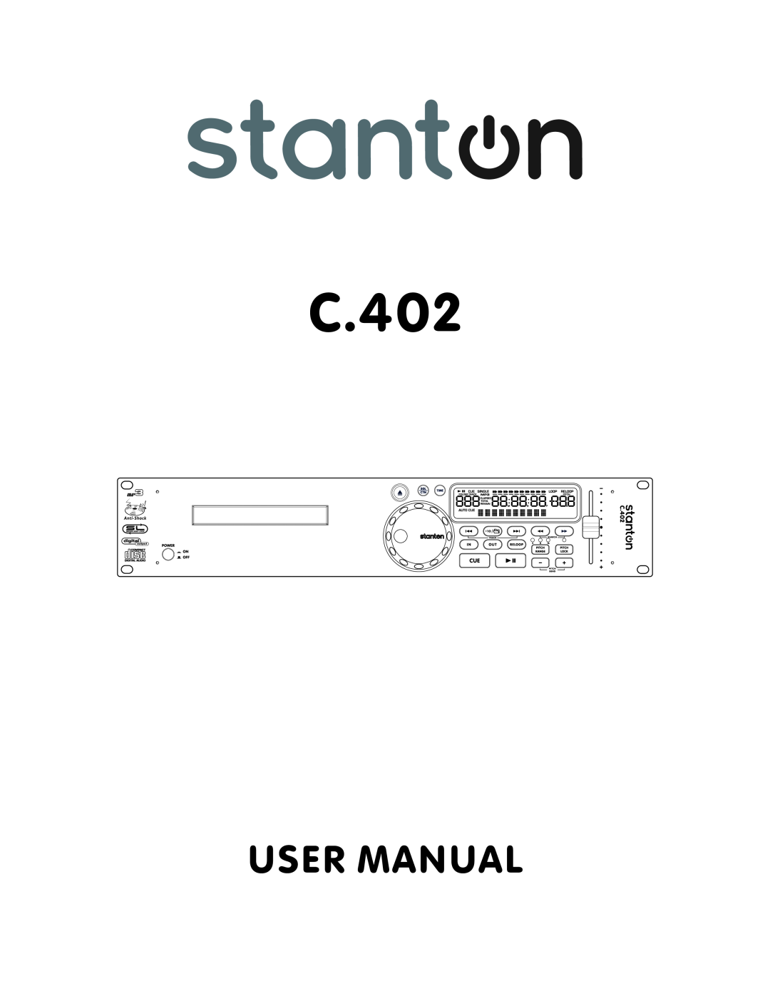 Stanton C.402 user manual 