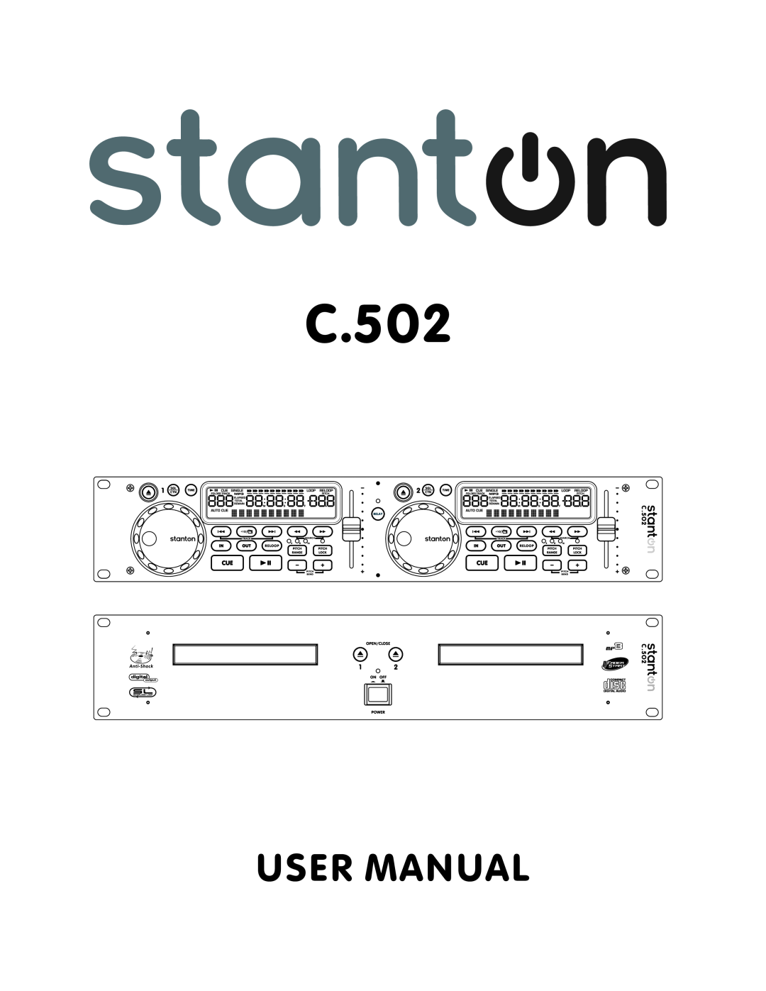 Stanton C.502 user manual 