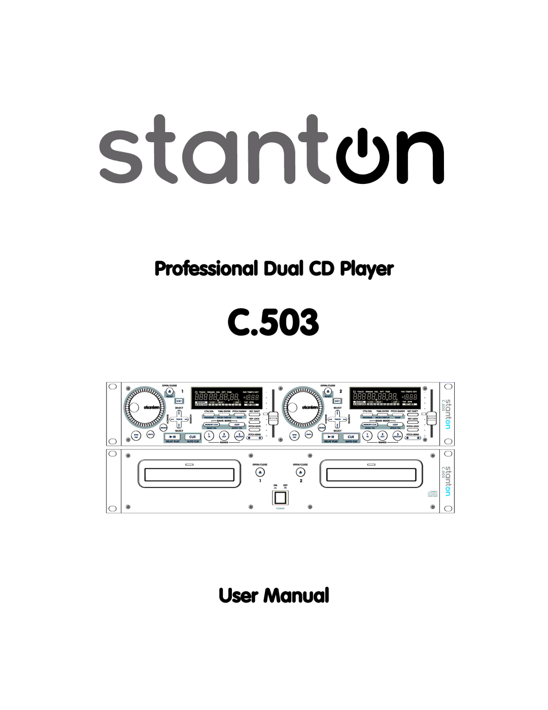 Stanton C.503 manual 