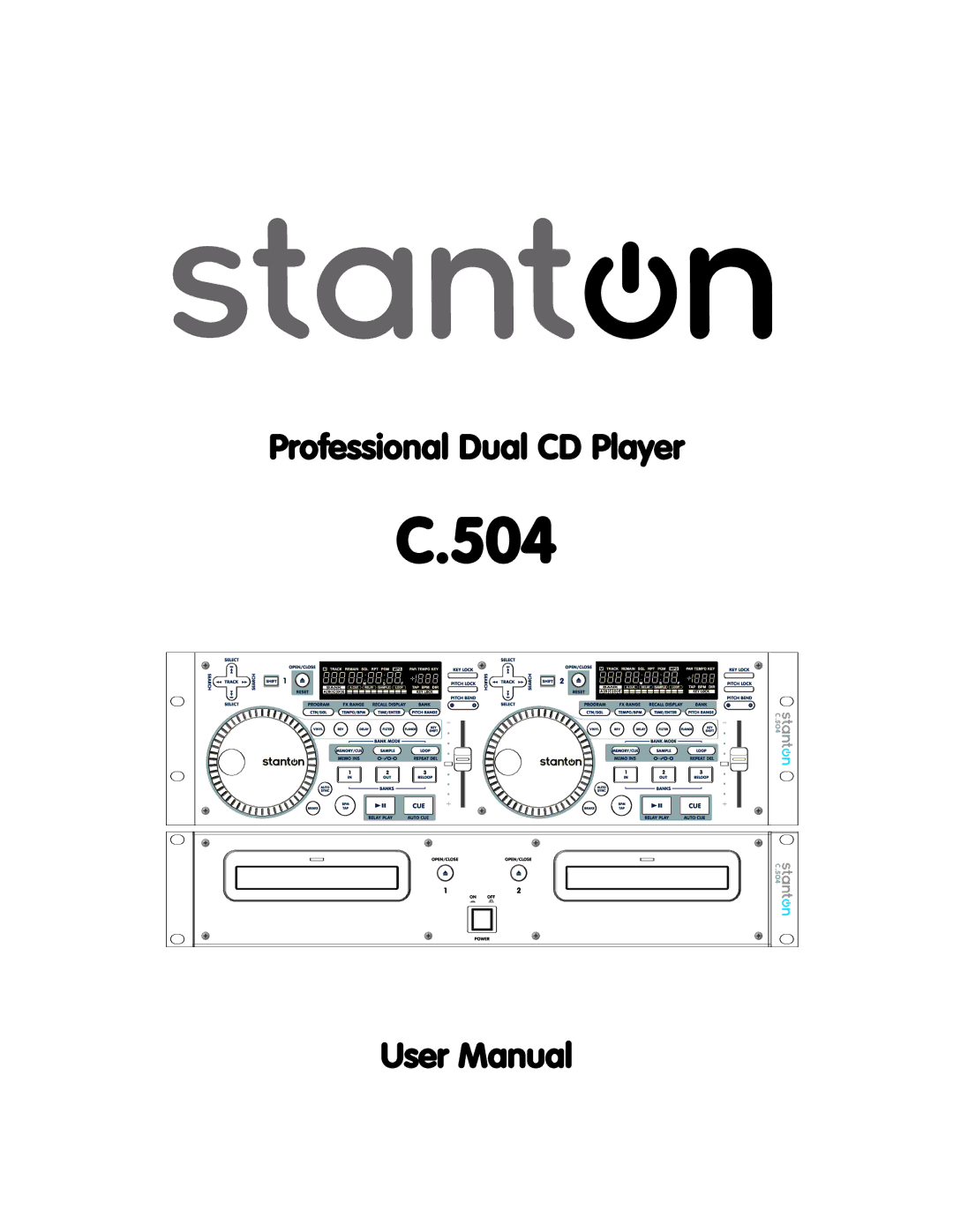 Stanton C.504 manual 