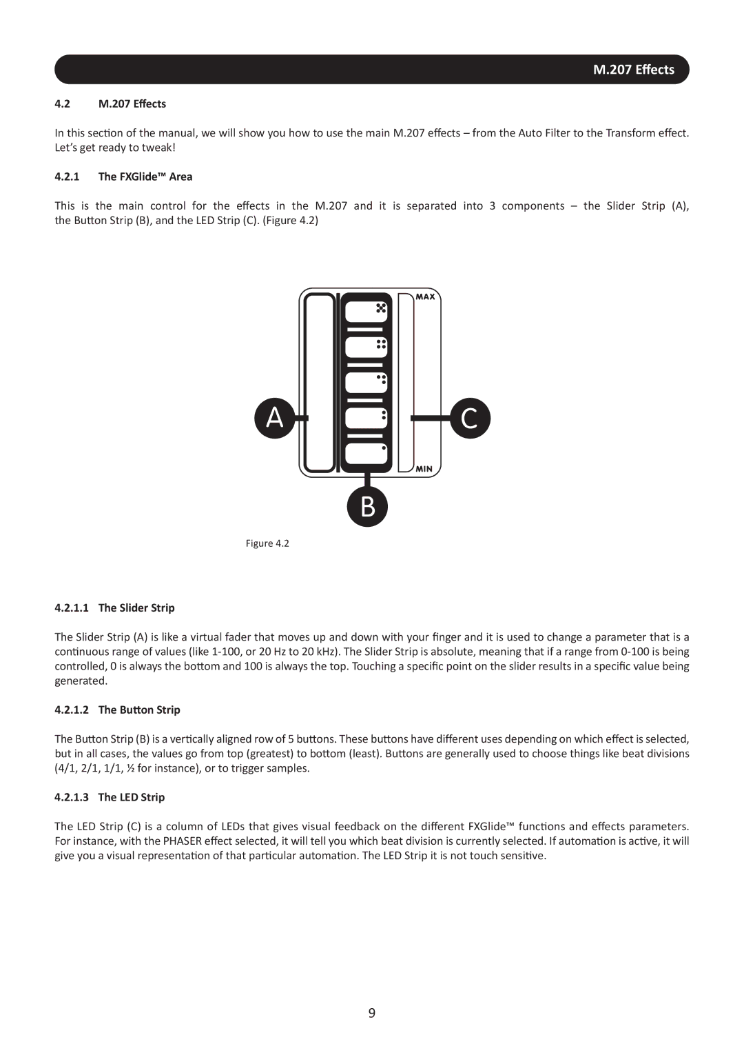 Stanton M.207 user manual 207 Eﬀects 