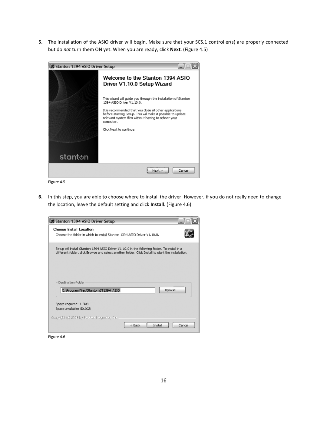 Stanton SCS.1m user manual 