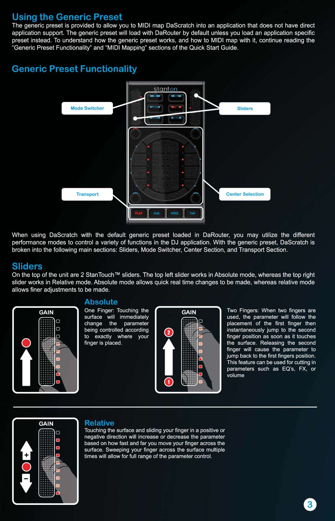 Stanton SCS.3d manual 