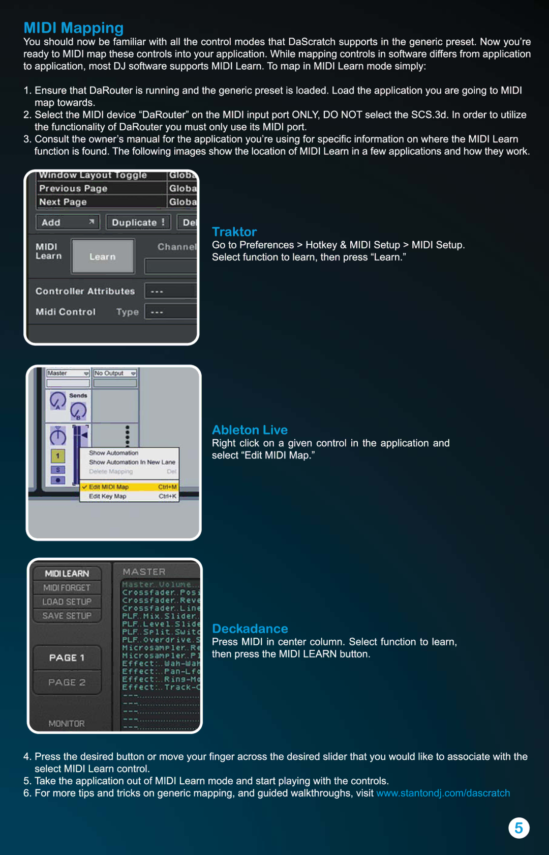 Stanton SCS.3d manual 