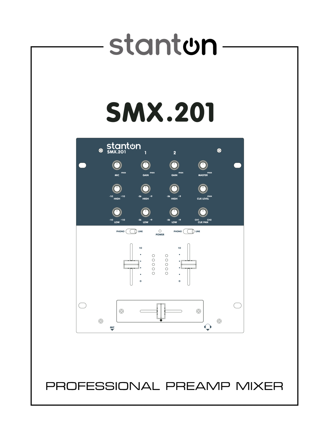 Stanton smx 201 manual 