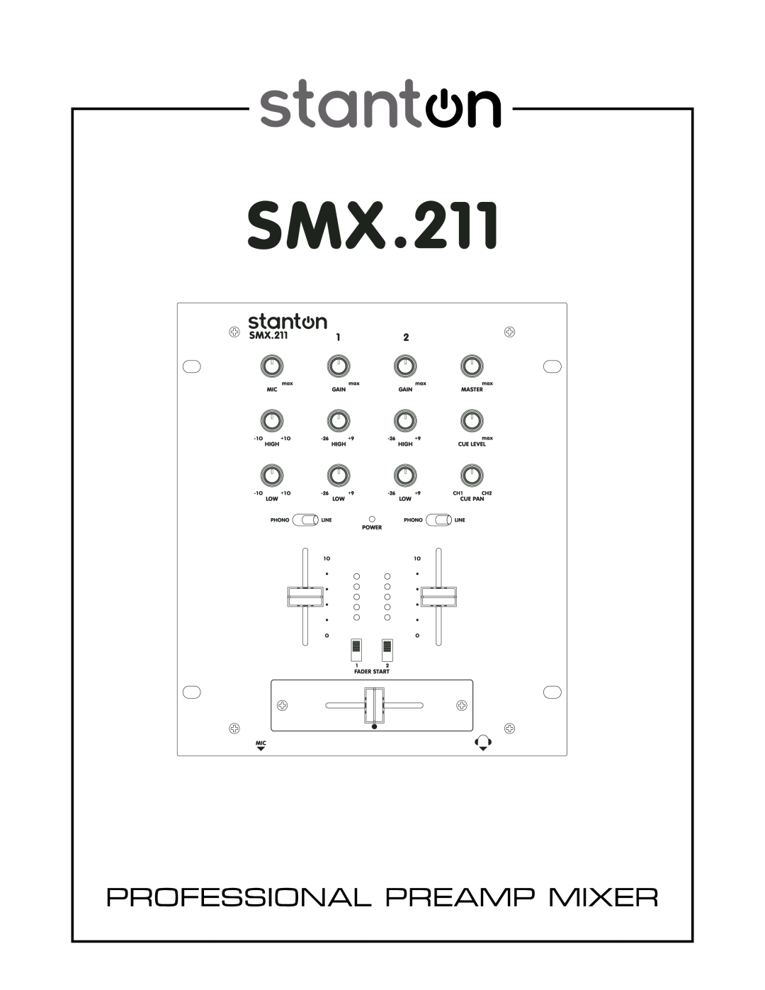 Stanton SMX.211 manual 