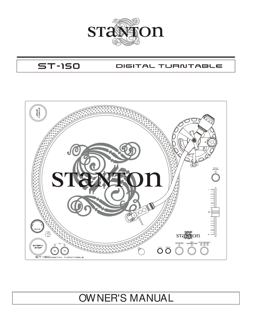 Stanton ST-150 owner manual +2g 