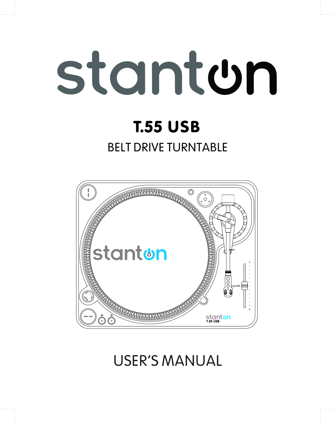 Stanton T.55 USB manual 