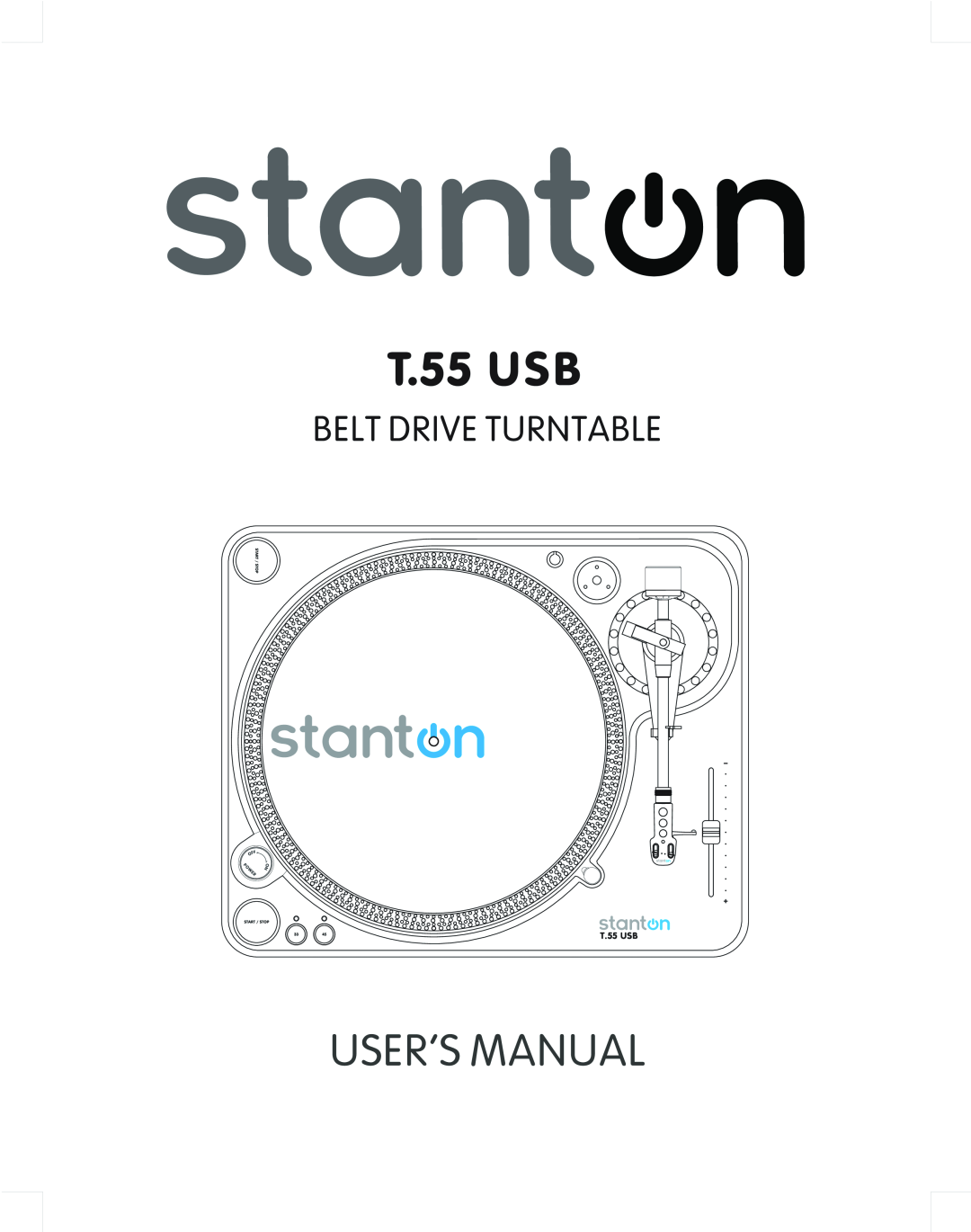 Stanton T.55 USB manual 