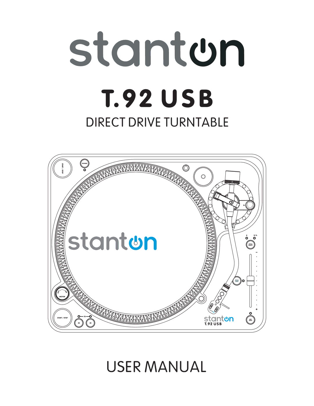 Stanton T.62 user manual U S B 