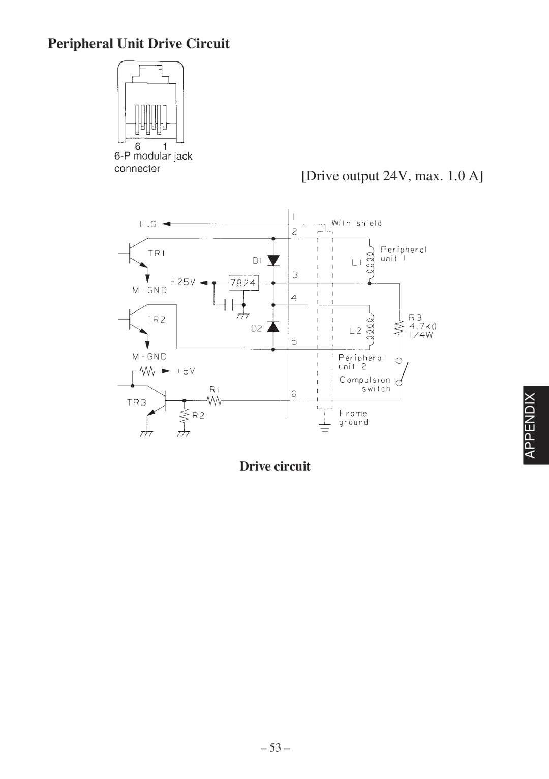 Star Micronics 347F user manual Drive output 24V, max .0 a 