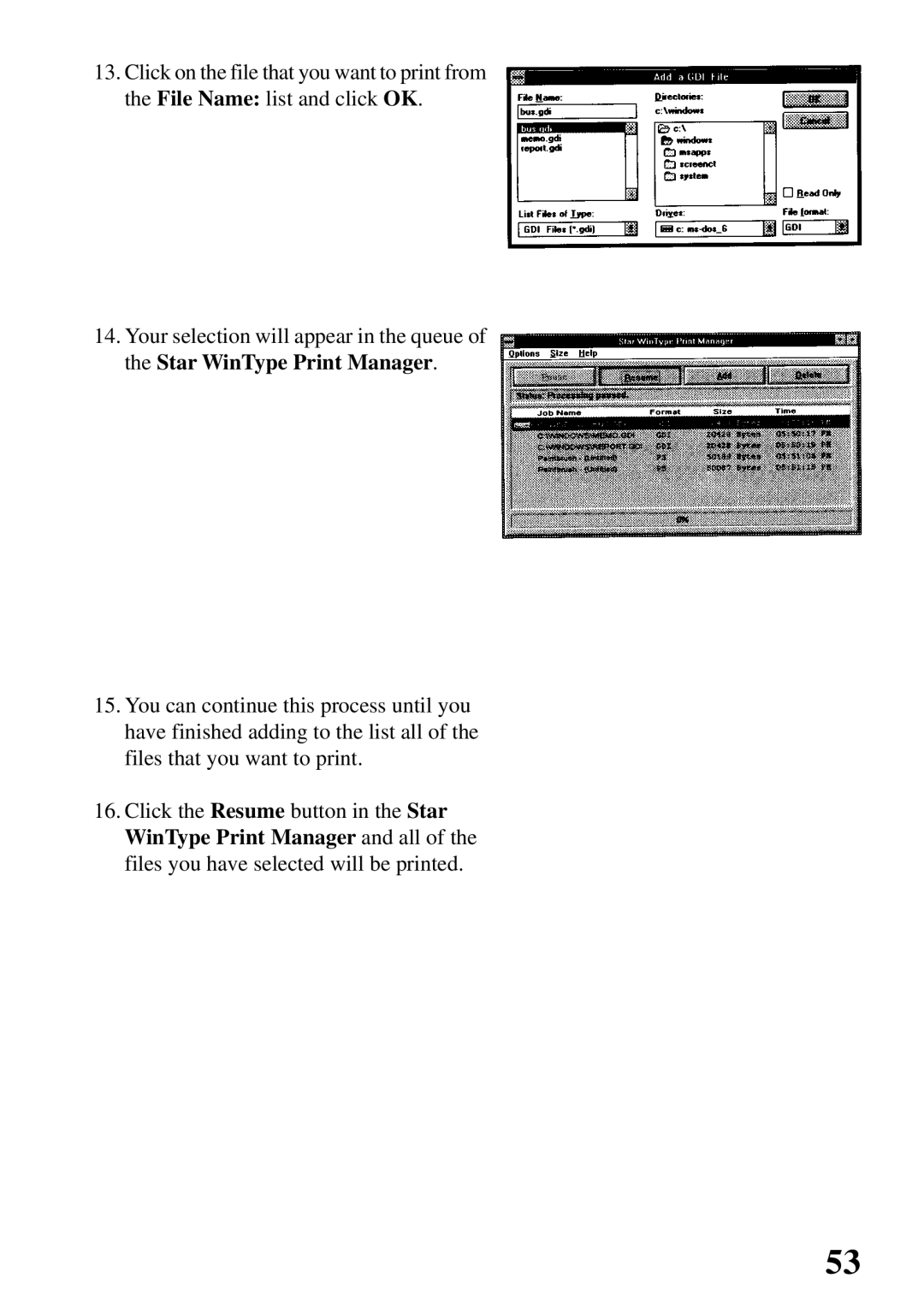 Star Micronics 4000 user manual 