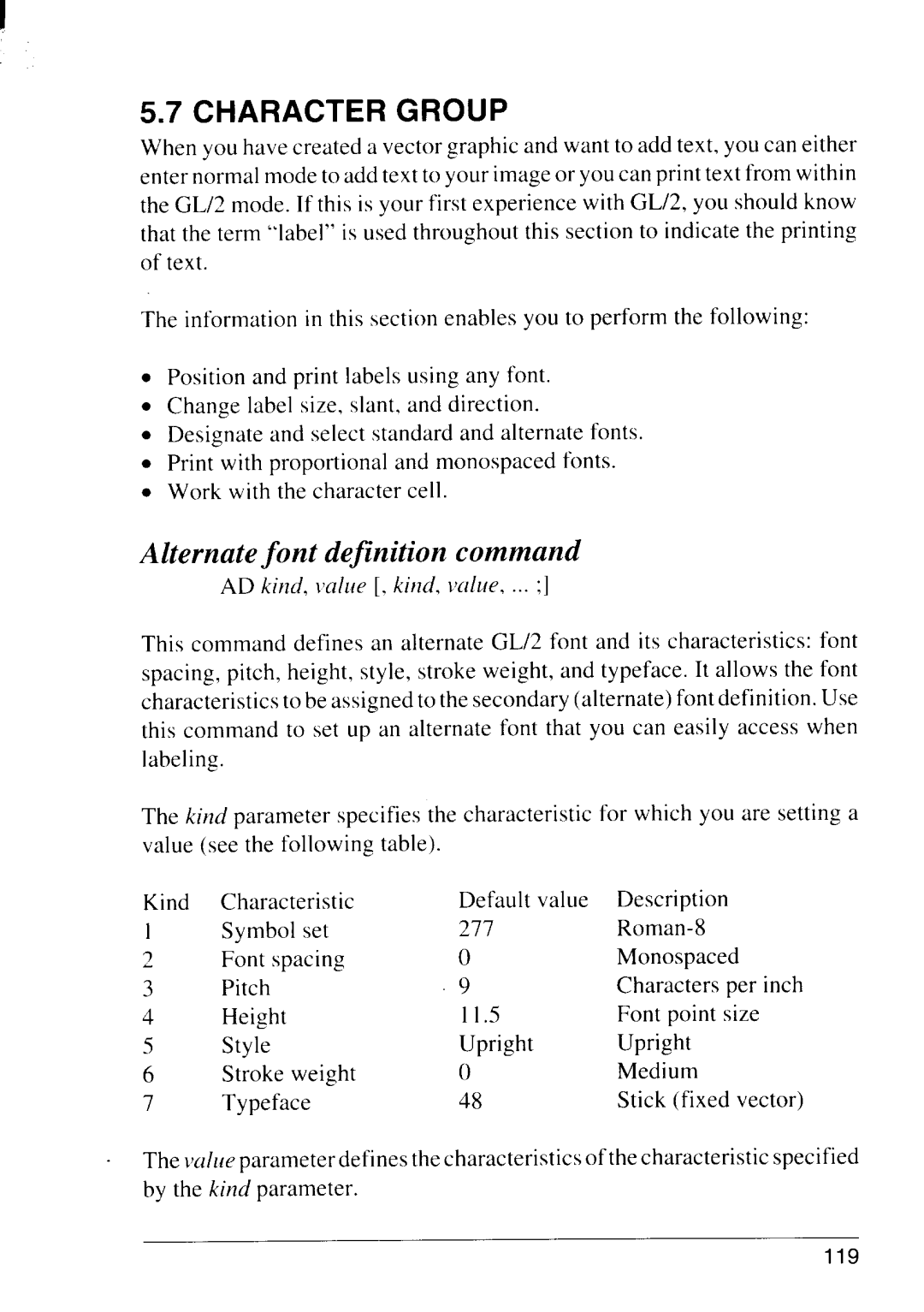 Star Micronics 4111 manual D c, AD kind, ~alue . kind, value 