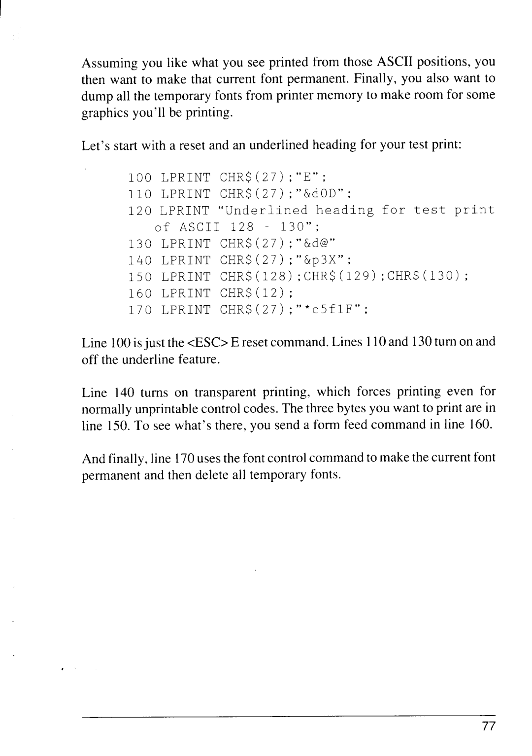 Star Micronics 4111 manual 