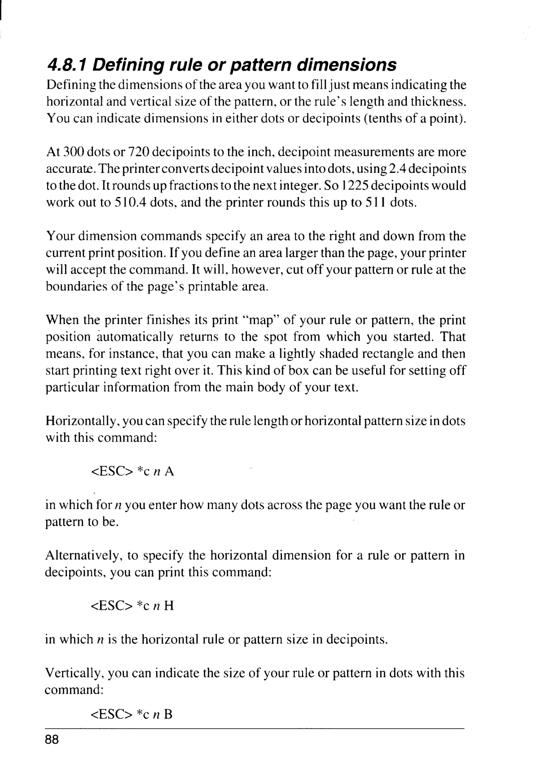 Star Micronics 4111 manual R o p d 