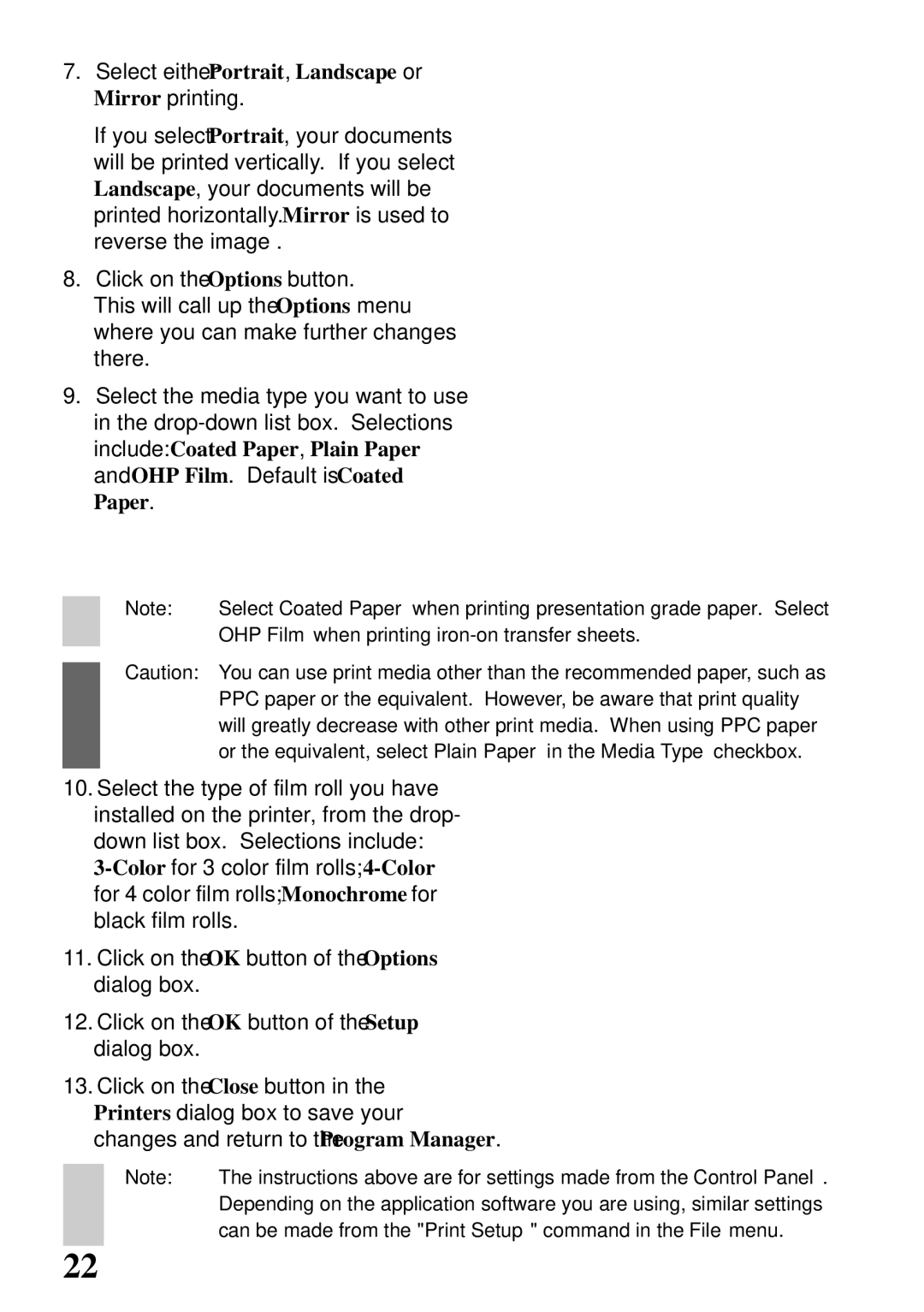 Star Micronics 800C user manual 