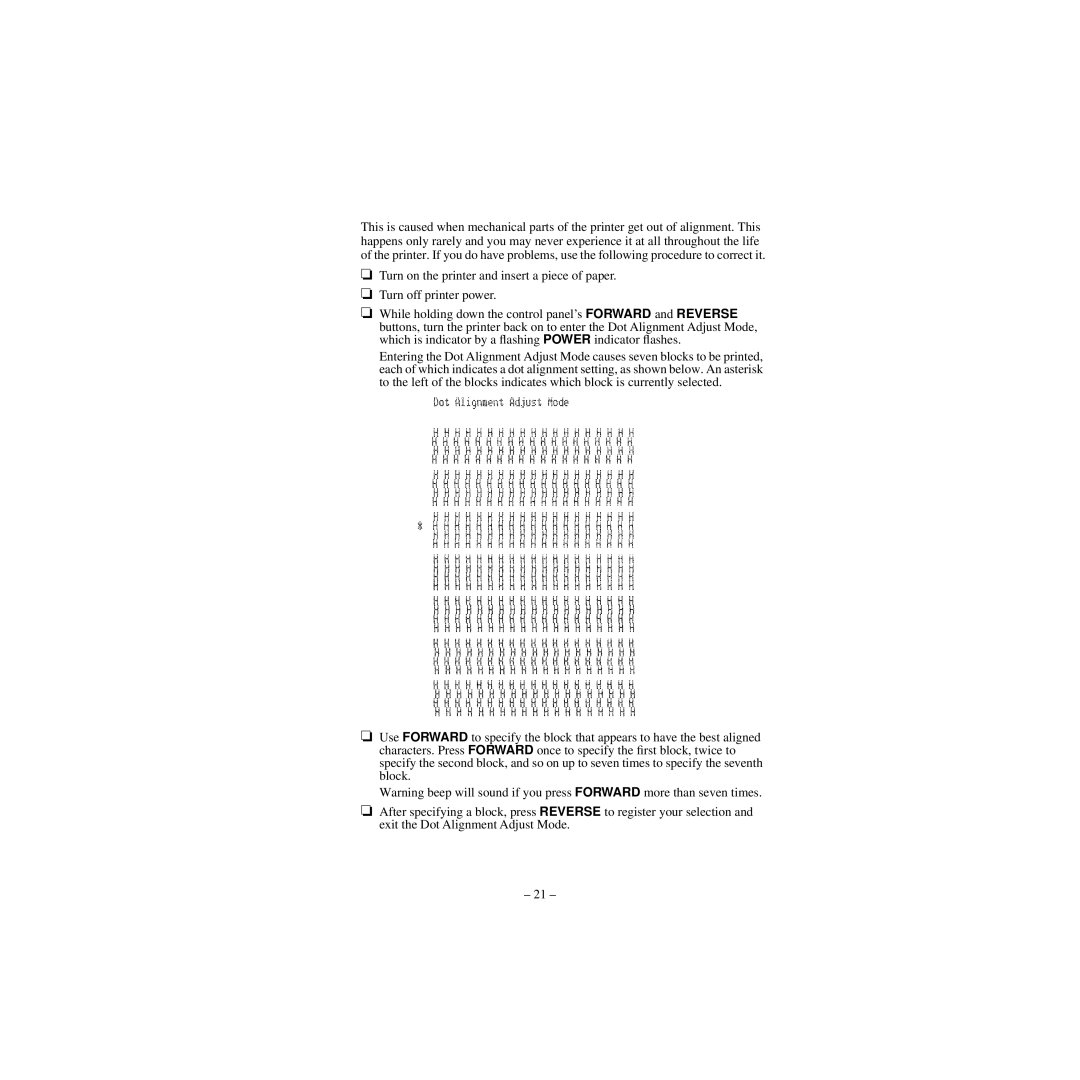 Star Micronics CBM-820 manual 