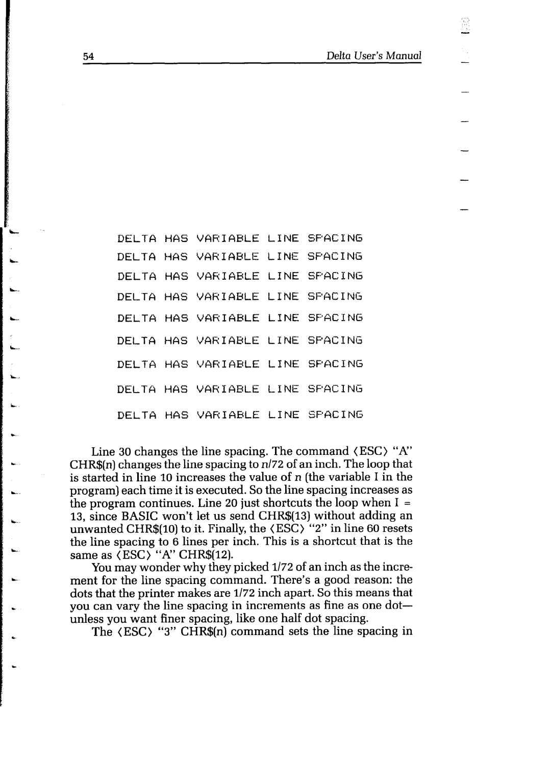 Star Micronics user manual Delta User’s Manual 