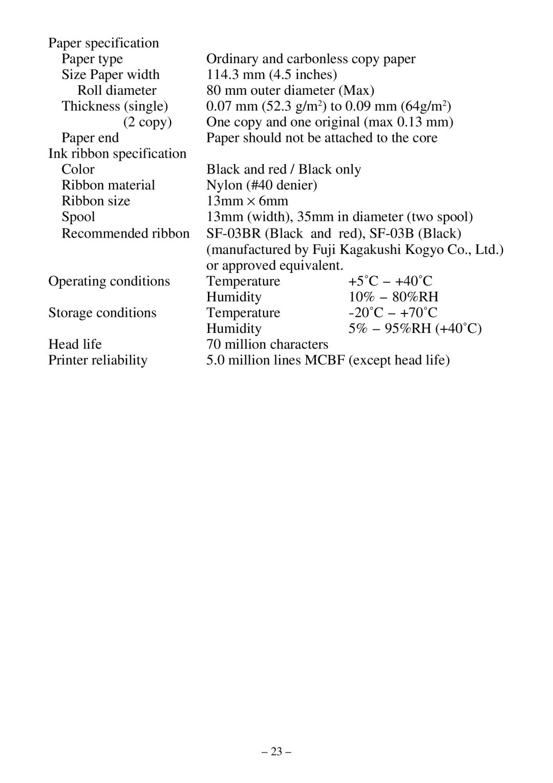 Star Micronics DP8340 user manual 