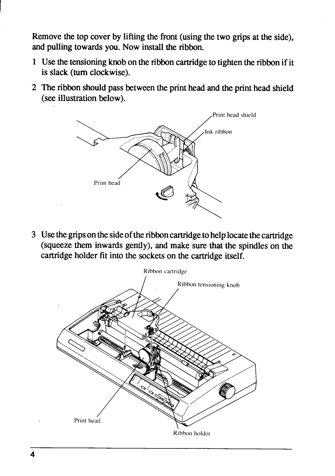 Star Micronics FR-10, FR-15 manual Print head shield 