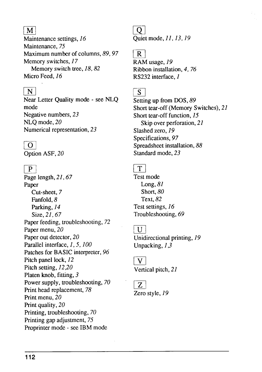 Star Micronics FR-10, FR-15 manual 