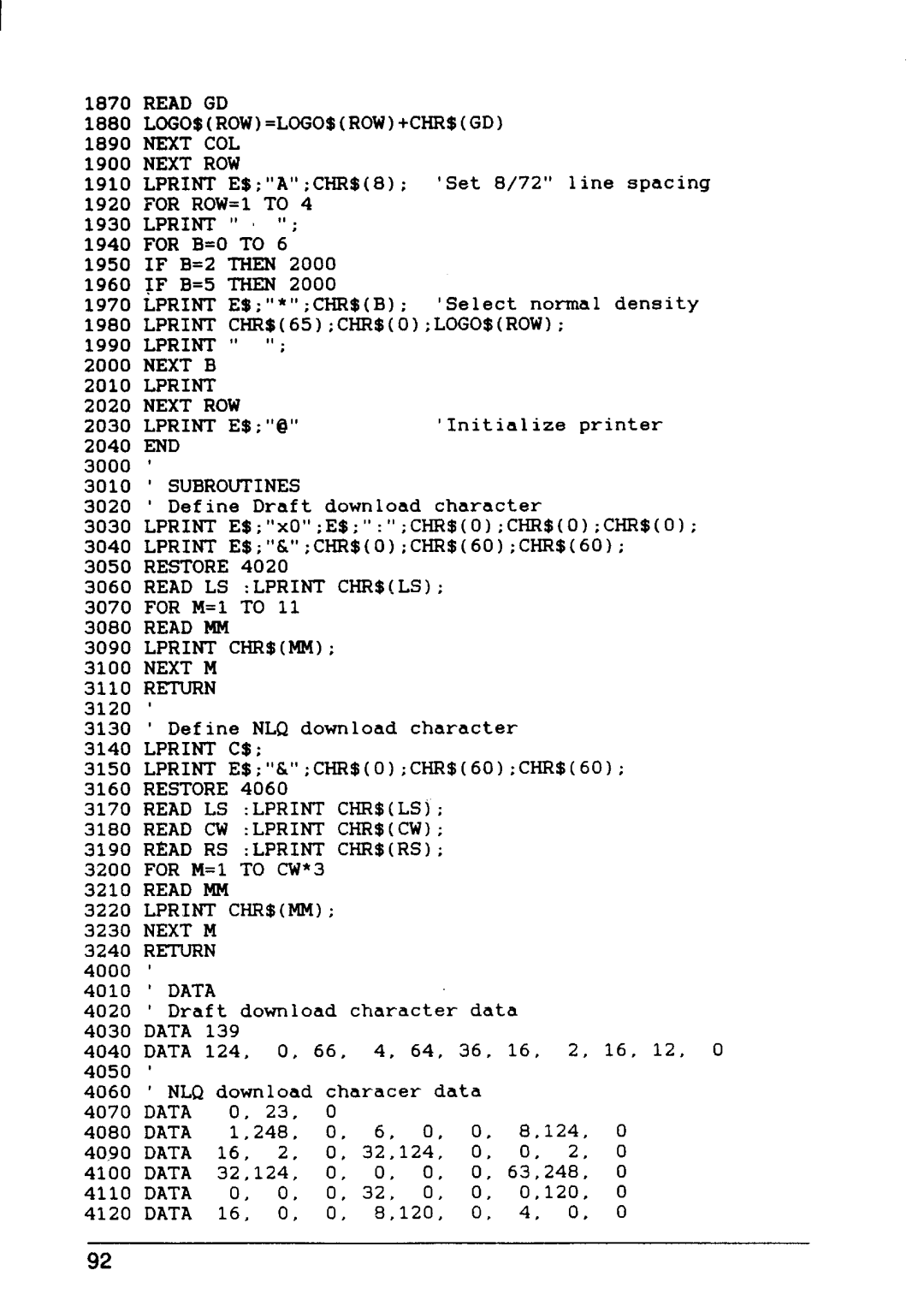 Star Micronics FR-10, FR-15 manual Restore 