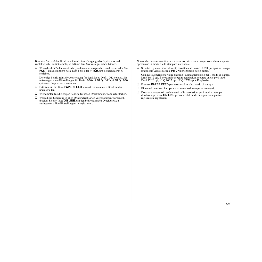 Star Micronics HL 80825321 user manual 126 