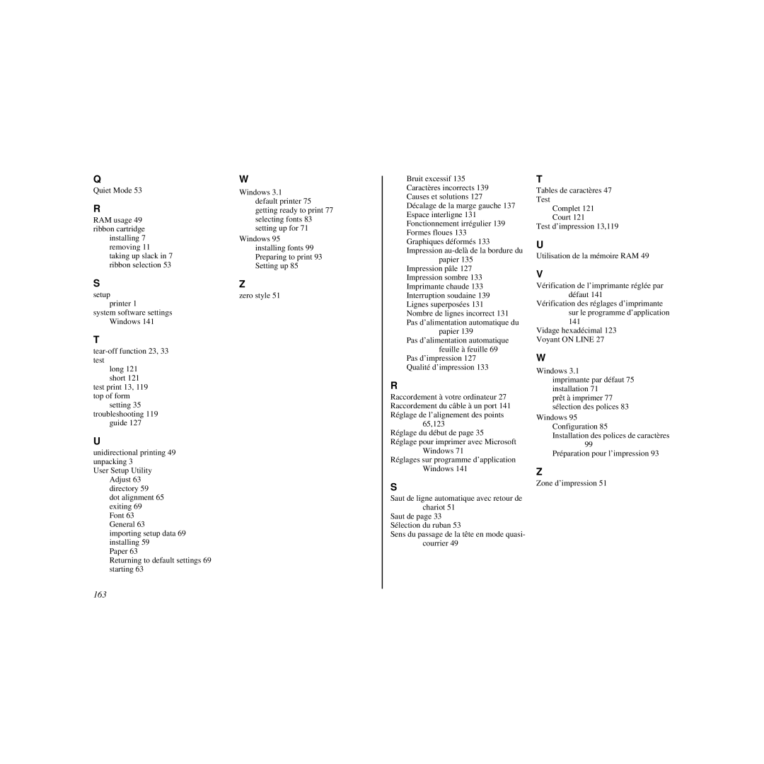 Star Micronics HL 80825321 user manual 163 