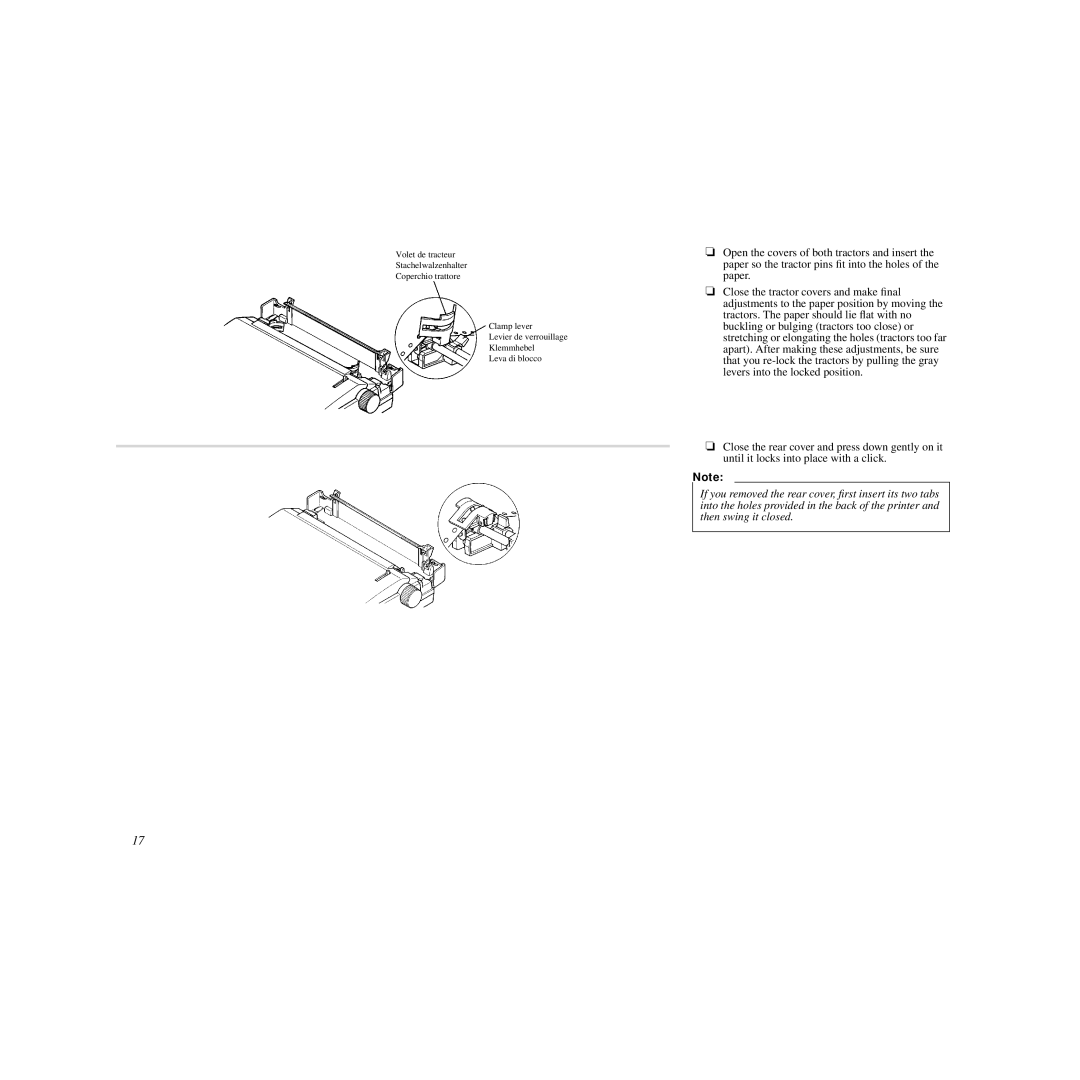 Star Micronics HL 80825321 user manual 