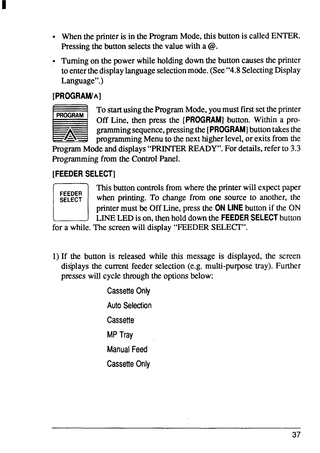 Star Micronics LaserPrinter4 manual F s t p, FEla w T s, O L T b 