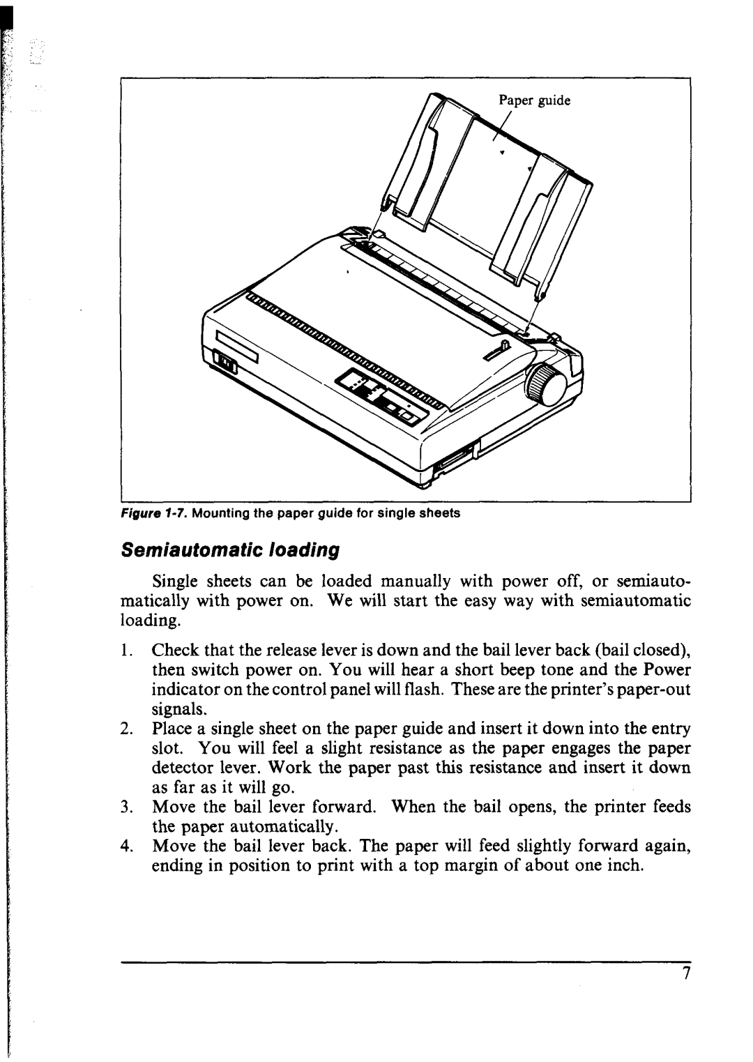 Star Micronics lC-10 user manual Loading 