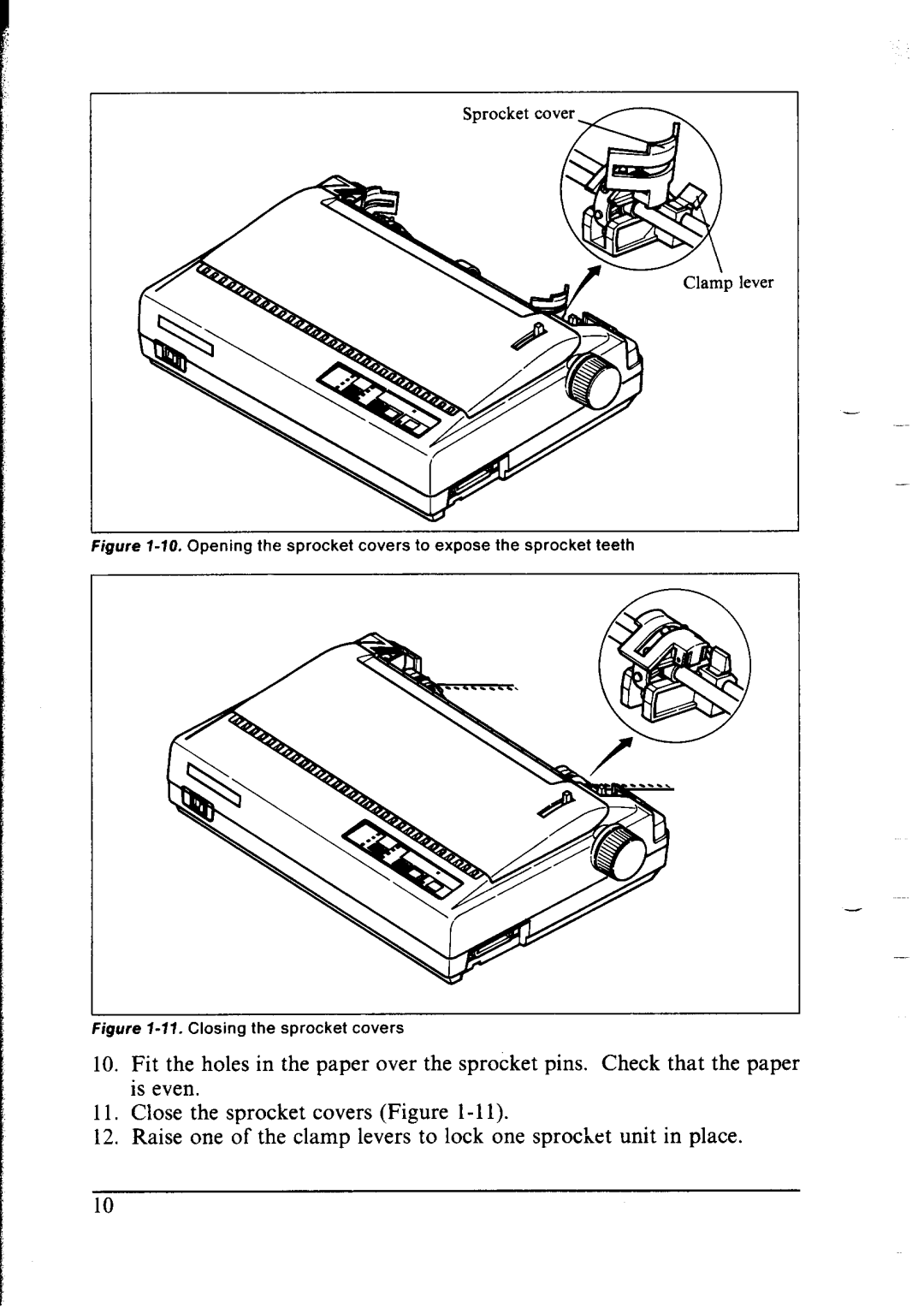 Star Micronics lC-10 user manual Lever 